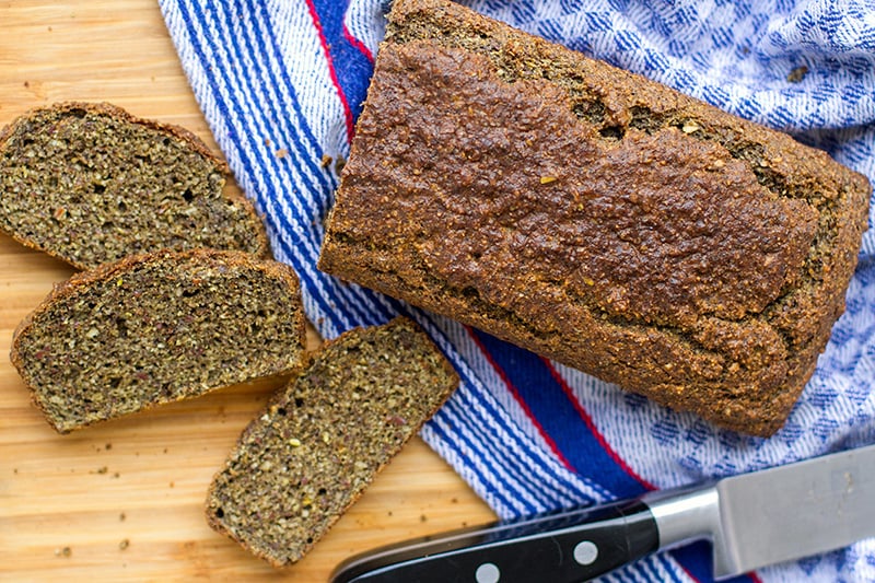 Low Carb Hemp Seed Bread